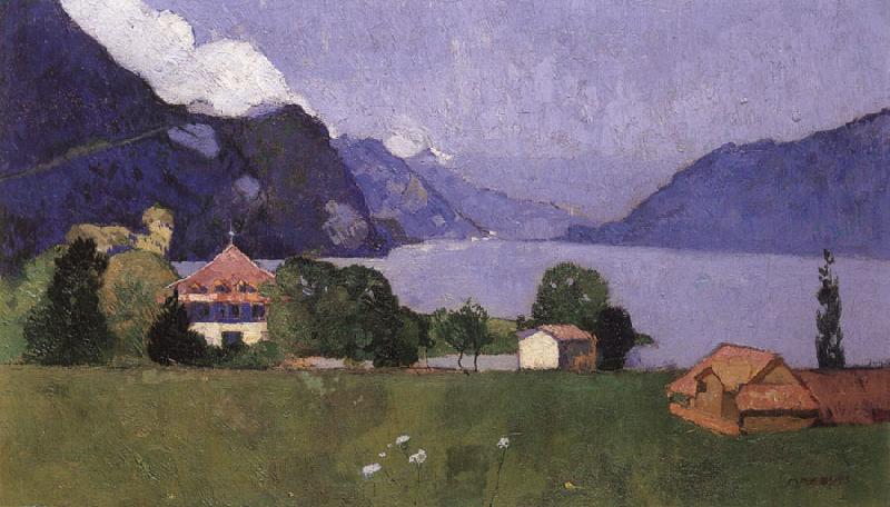 Max Buri Brienzersee-Landschaft